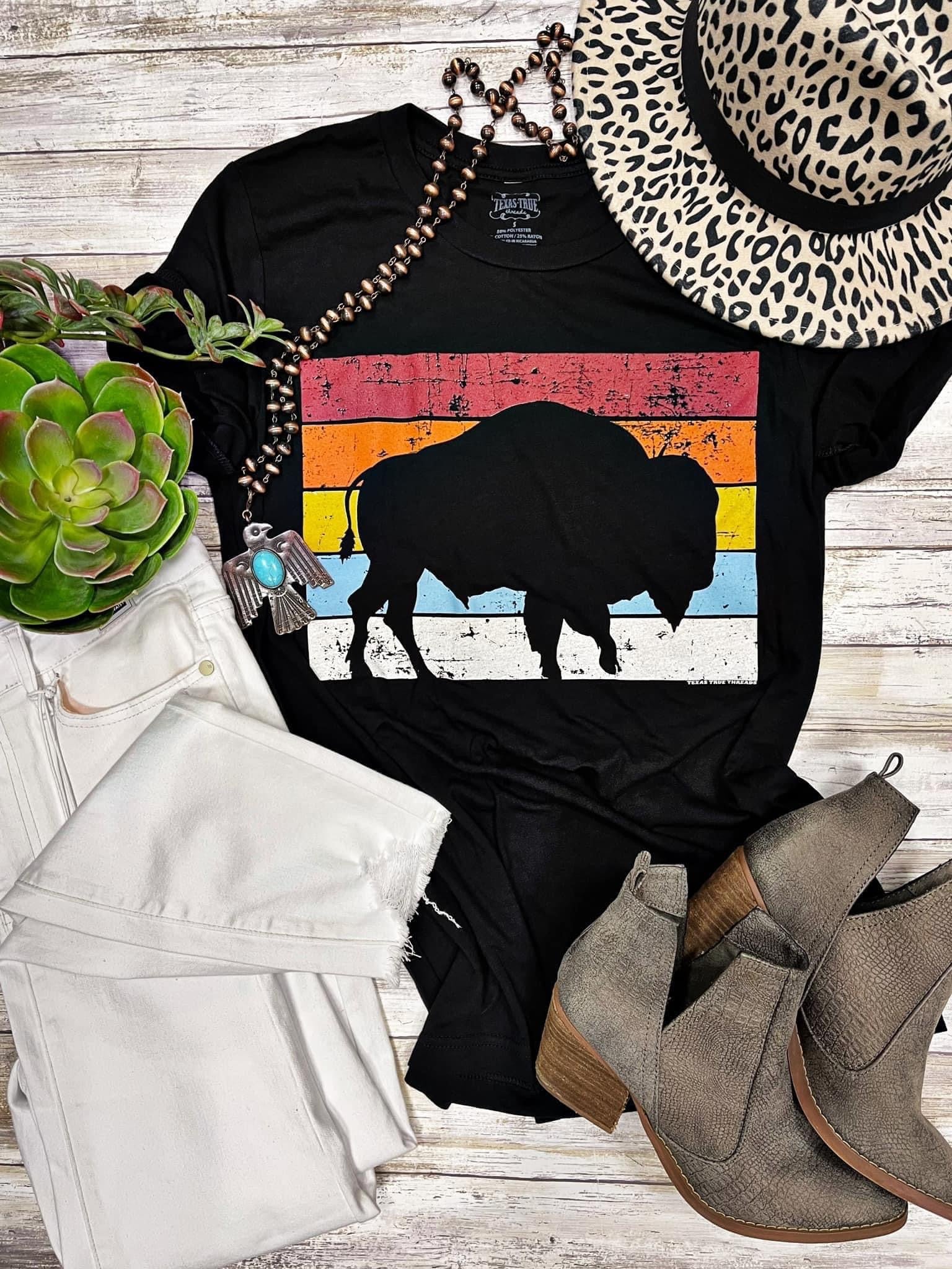 Black Buffalo Tee